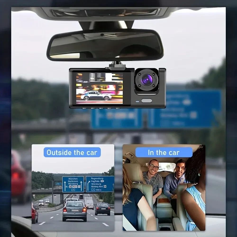 1080P Dual camera Dash Cam for cars